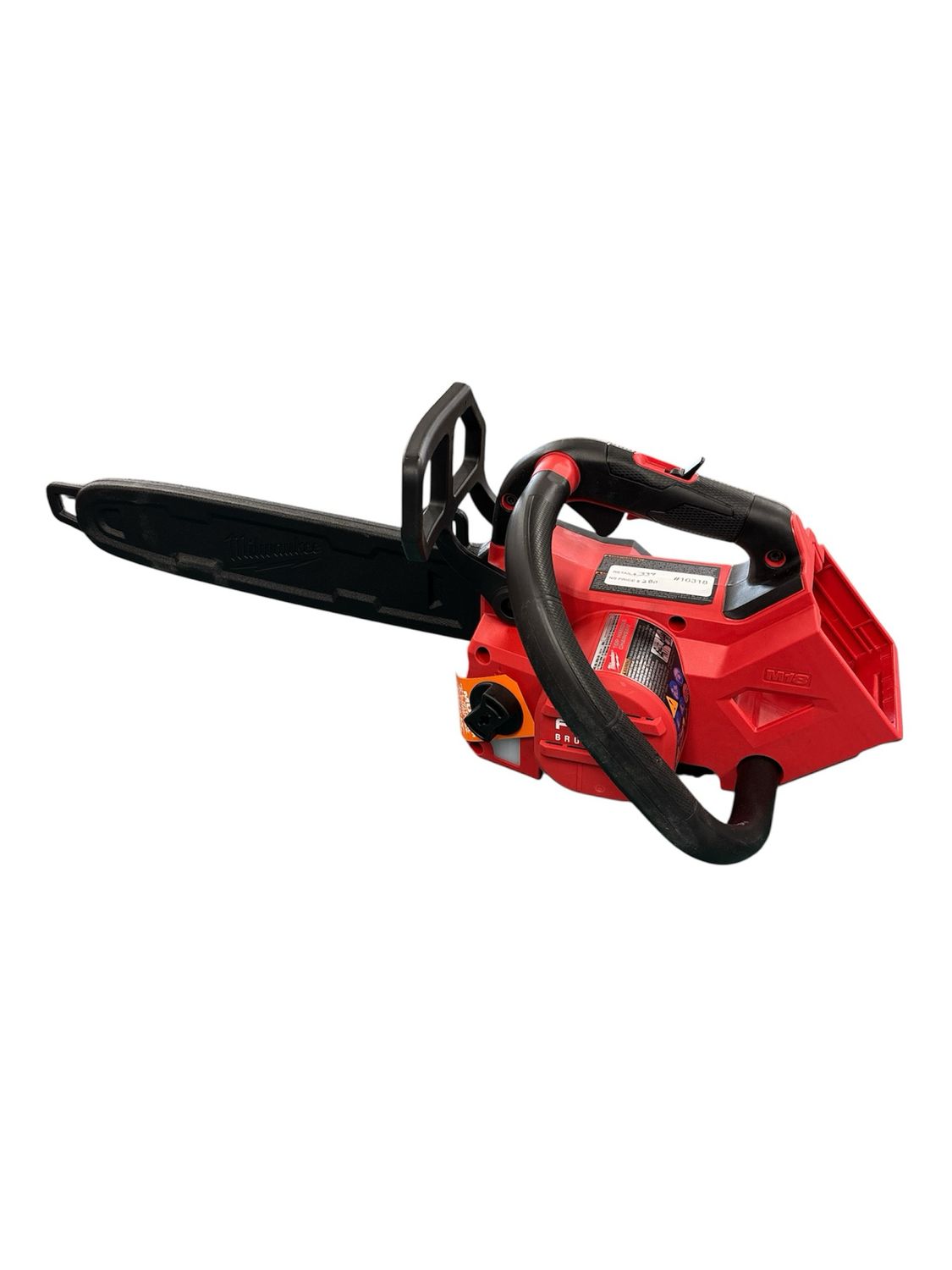 Milwaukee M18 FUEL 14 in. 18V Lithium-Ion Brushless Cordless Battery Top Handle Chainsaw (Tool Only) 2826-20T  .