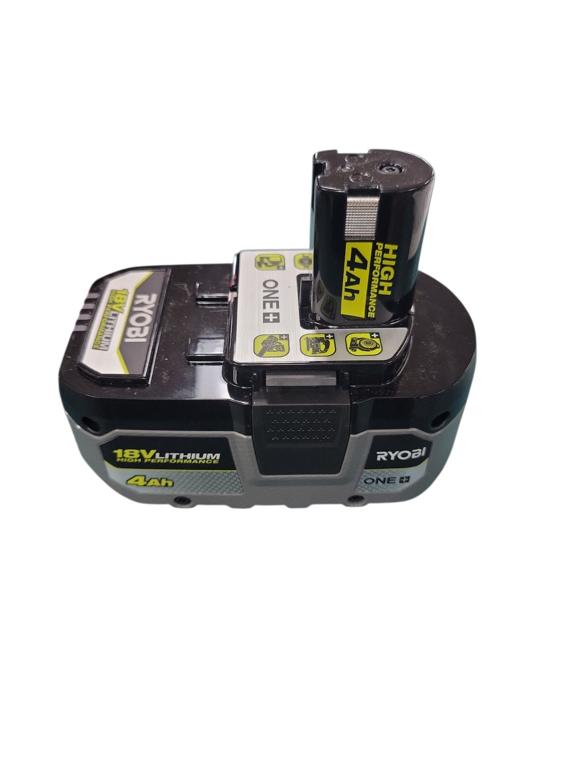 RYOBI ONE+ 18V 4.0 Ah Lithium-Ion HIGH PERFORMANCE Battery PBP004 . .