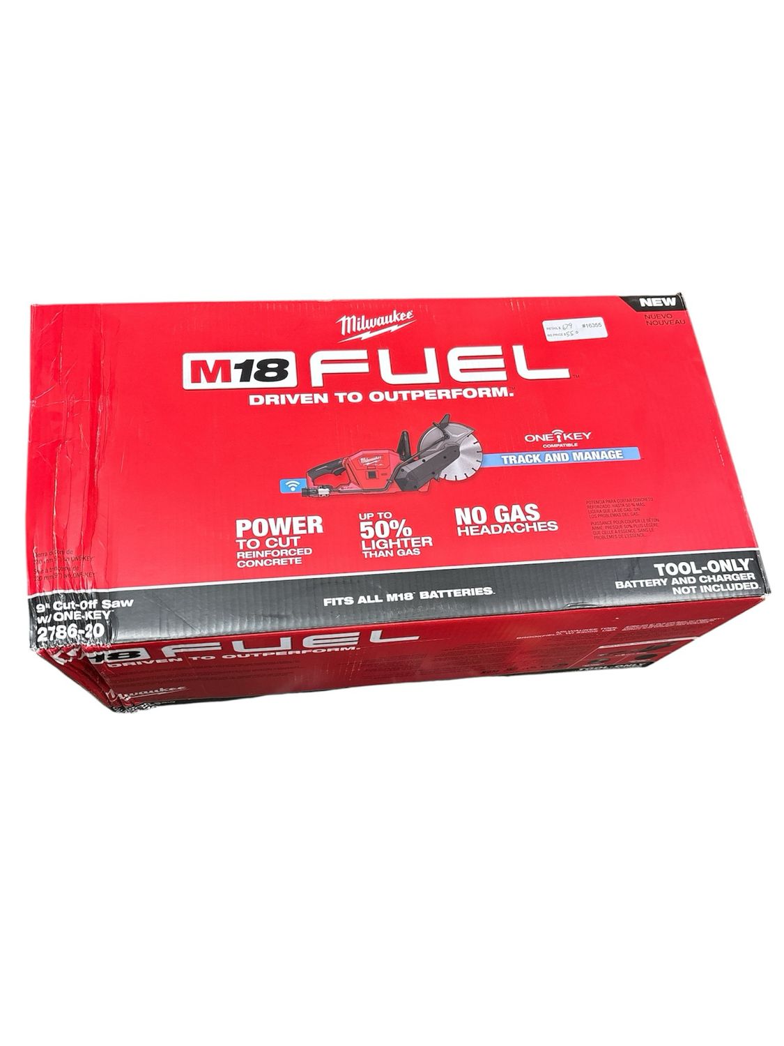 Milwaukee M18 FUEL ONE-KEY 18V Lithium-Ion Brushless Cordless 9 in. Cut Off Saw (Tool-Only) 2786-20