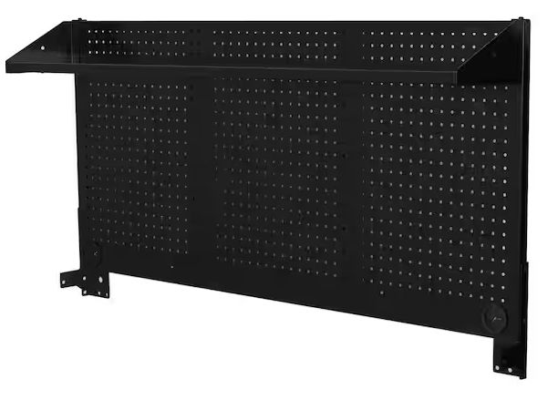 Husky Modular 52 in. W Standard Duty Black Pegboard Attachment H52PEGMOD
