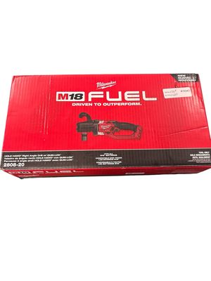 Milwaukee M18 FUEL 18V Lithium-Ion Brushless Cordless Hole Hawg 7/16 in. Right Angle Drill W/ Quick-Lok (Tool-Only) 2808-20