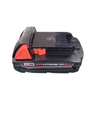 Milwaukee M18 18-Volt 2.0 Ah Lithium-Ion Compact Battery 48-11-1820     .