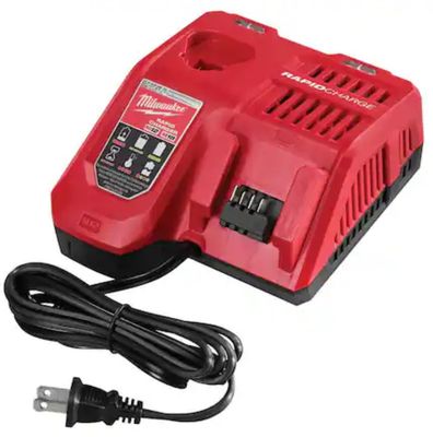 Milwaukee M12 and M18 12-Volt/18-Volt Lithium-Ion Multi-Voltage Rapid Battery Charger 48-59-1808     .