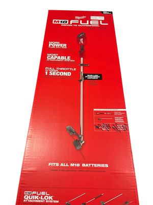 Milwaukee M18 FUEL 18V 16 in. Brushless Cordless Battery Powered String Trimmer with QUIK-LOK Attachment Capability (Tool-Only) 3016-20ST