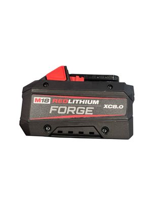 Milwaukee M18 18V Lithium-Ion REDLITHIUM FORGE XC 8.0 Ah Battery Pack 48-11-1881    .
