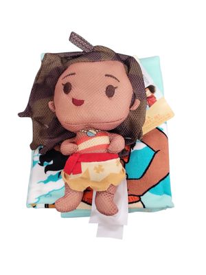 Moana Bath Towel &amp; Bath Buddy Set