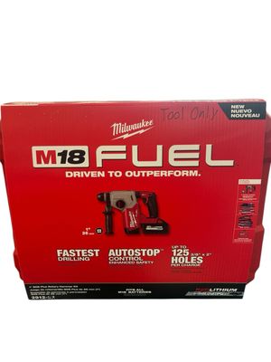 Milwaukee M18 FUEL 18V Lithium-Ion Brushless Cordless 1 in. SDS-Plus Rotary Hammer (Tool-Only) 2912-20 .