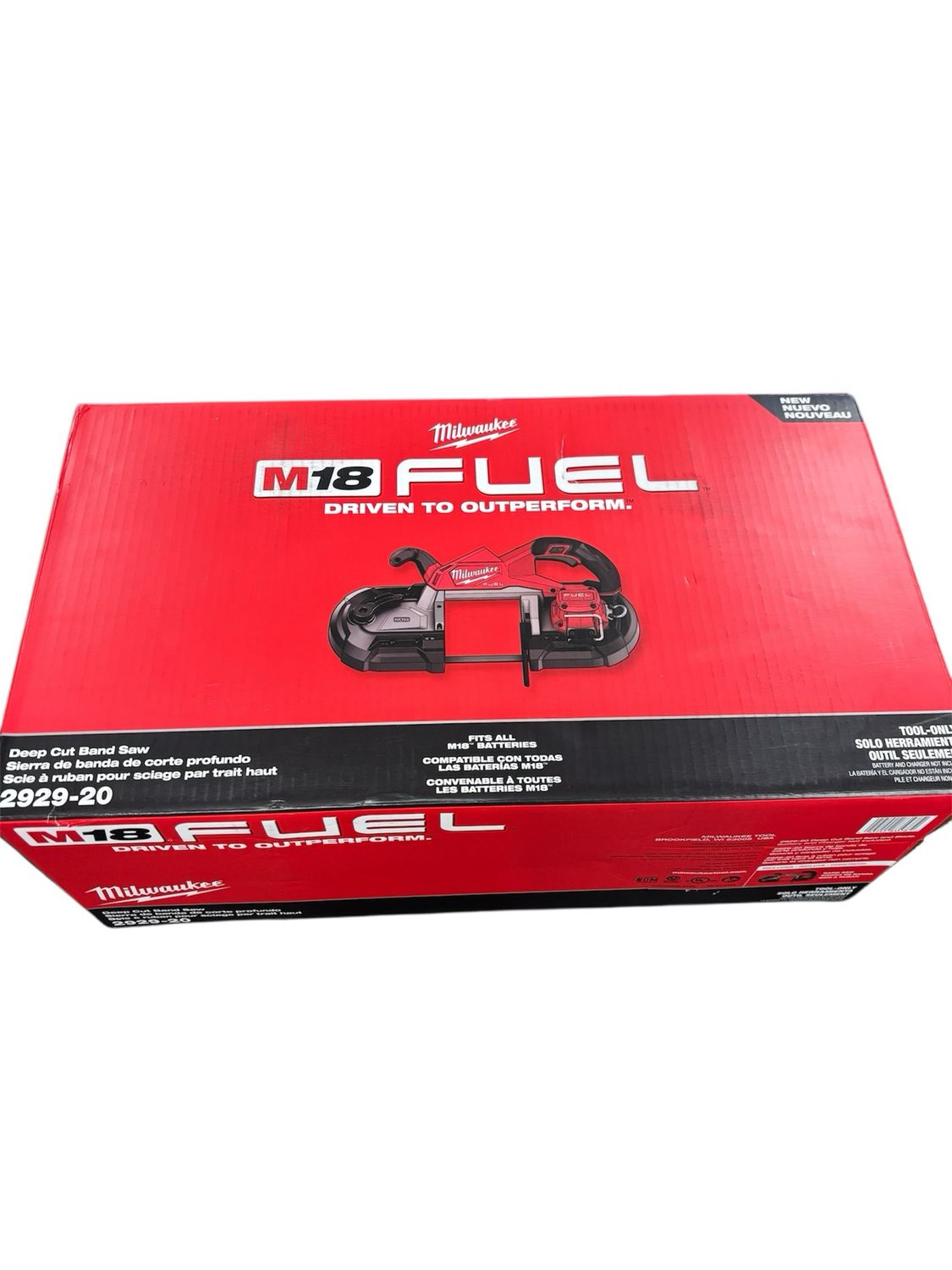 Milwaukee M18 FUEL 18V Lithium-Ion Brushless Cordless Deep Cut Band Saw (Tool-Only) 2929-20