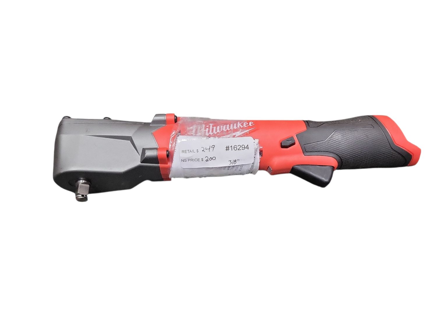 Milwaukee M12 FUEL 12V Lithium-Ion Brushless Cordless 3/8 in. Right Angle Impact Wrench (Tool-Only) 2564-20 .
