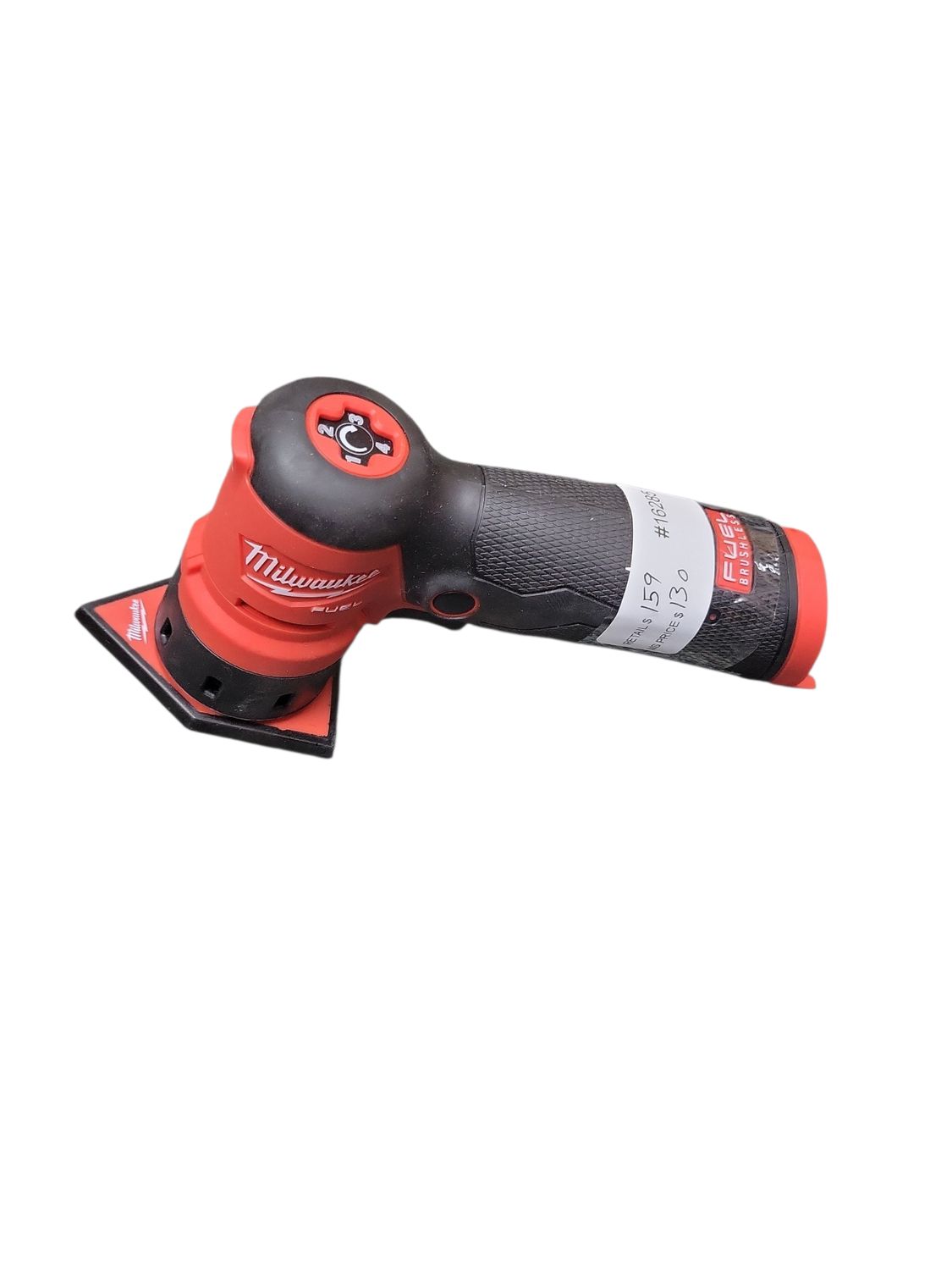 Milwaukee M12 FUEL 12-Volt Lithium-Ion Brushless Cordless Orbital Detail Sander (Tool-Only) 2531-20 .