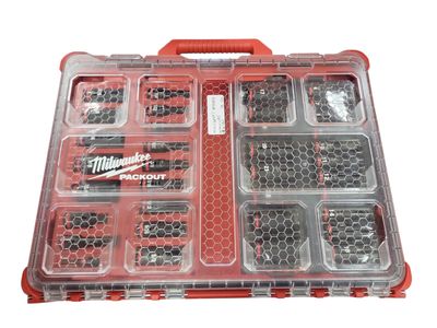 Milwaukee SHOCKWAVE Impact-Duty 3/8 in. Drive Metric and SAE Deep Well Impact PACKOUT Socket Set (36-Piece) 49-22-6805