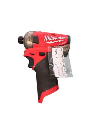 Milwaukee M12 FUEL SURGE 12V Lithium-Ion Brushless Cordless 1/4 in. Hex Impact Driver (Tool-Only) 2551-20