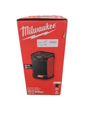 Milwaukee M12 12-Volt Lithium-Ion Cordless Bluetooth/AM/FM Jobsite Radio with Charger 2951-20  .