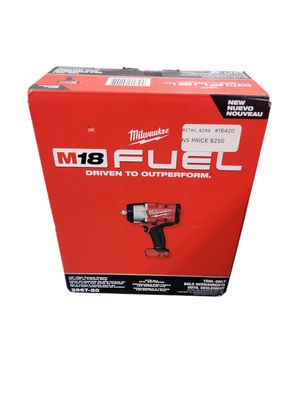 Milwaukee M18 FUEL 18V Lithium-Ion Brushless Cordless 1/2 in. Impact Wrench with Friction Ring (Tool-Only) 2967-20   .