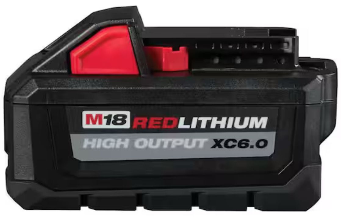 Milwaukee M18 18-Volt Lithium-Ion High Output Battery Pack 6.0Ah 48-11-1865