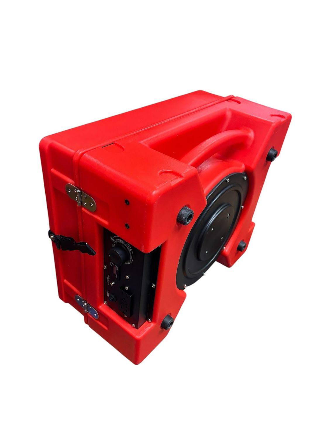 B-Air 1/3 HP 2.5 Amp HEPA Air Scrubber Purifier for Water Damage Restoration Negative Air Machine in Red BA-RA-650-RD