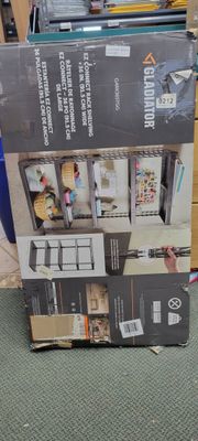 Gladiator 5-Tier Steel Garage Storage Shelving Unit with EZ Connect (36 in. W x 72 in. H x 18 in. D) GARK365TGG .