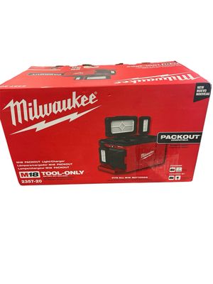 Milwaukee M18 18-Volt Lithium-Ion Cordless PACKOUT 3000 Lumens LED Light with Built-In Charger 2357-20