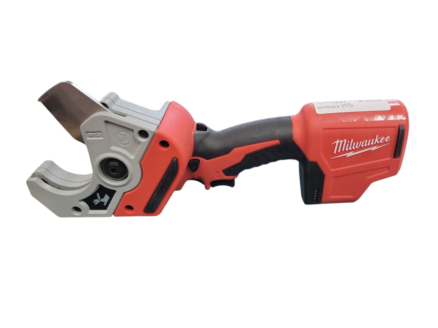 Milwaukee M12 12V Lithium-Ion Cordless PVC Pipe Shear (Tool-Only) 2470-20 .