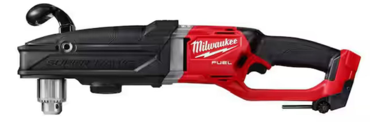 Milwaukee M18 FUEL 18V Lithium-Ion Brushless Cordless GEN 2 SUPER HAWG 1/2 in. Right Angle Drill (Tool-Only) 2809-20