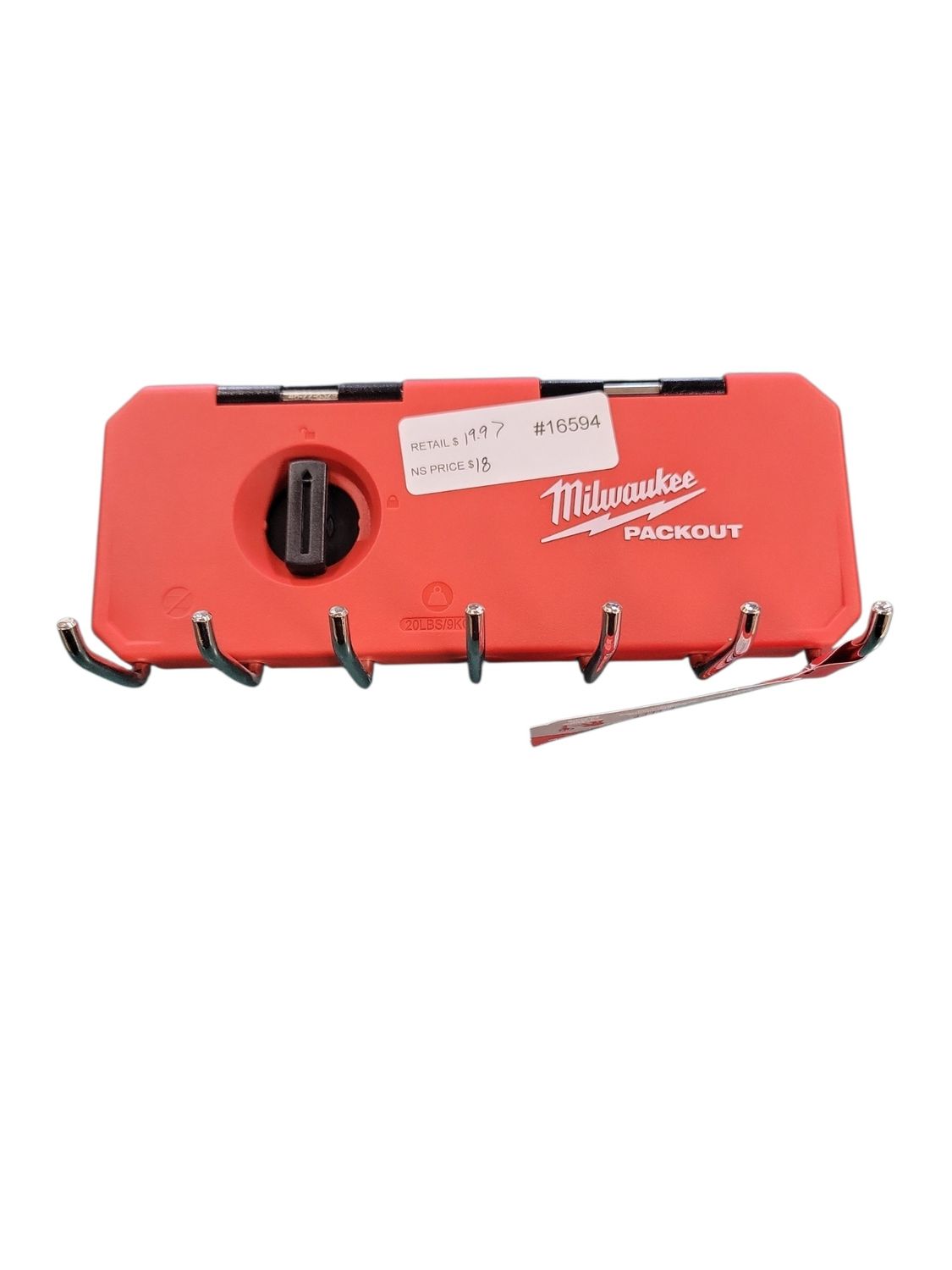 Milwaukee PACKOUT 7-Hook Rack Tool Holder 48-22-8329