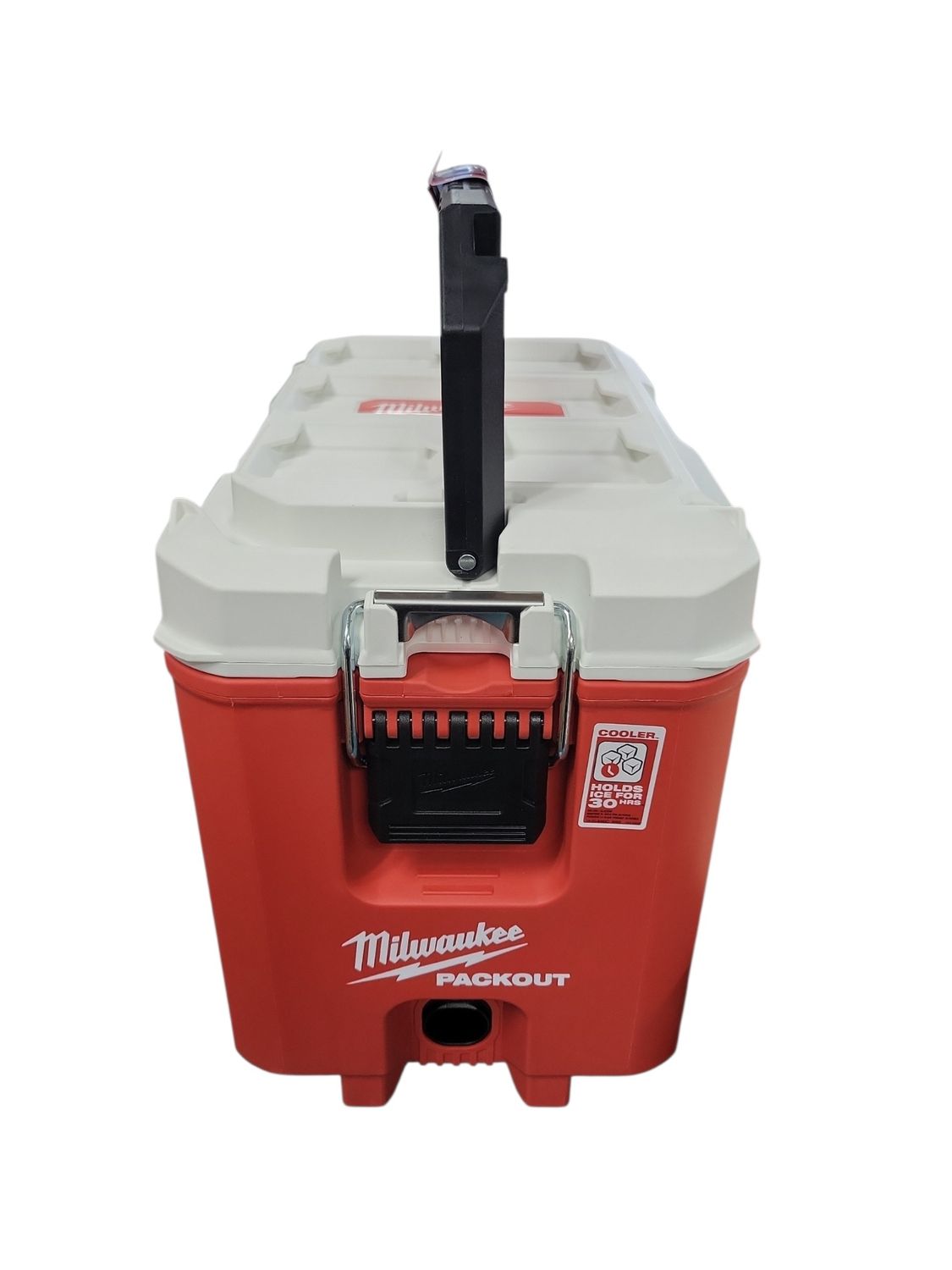 Milwaukee PACKOUT 10 in. Red 16 qt. Compact Cooler 48-22-8460 .