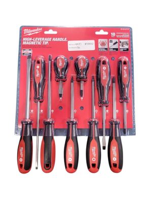 Milwaukee Combination Screwdriver Set (10-Piece) 48-22-2710