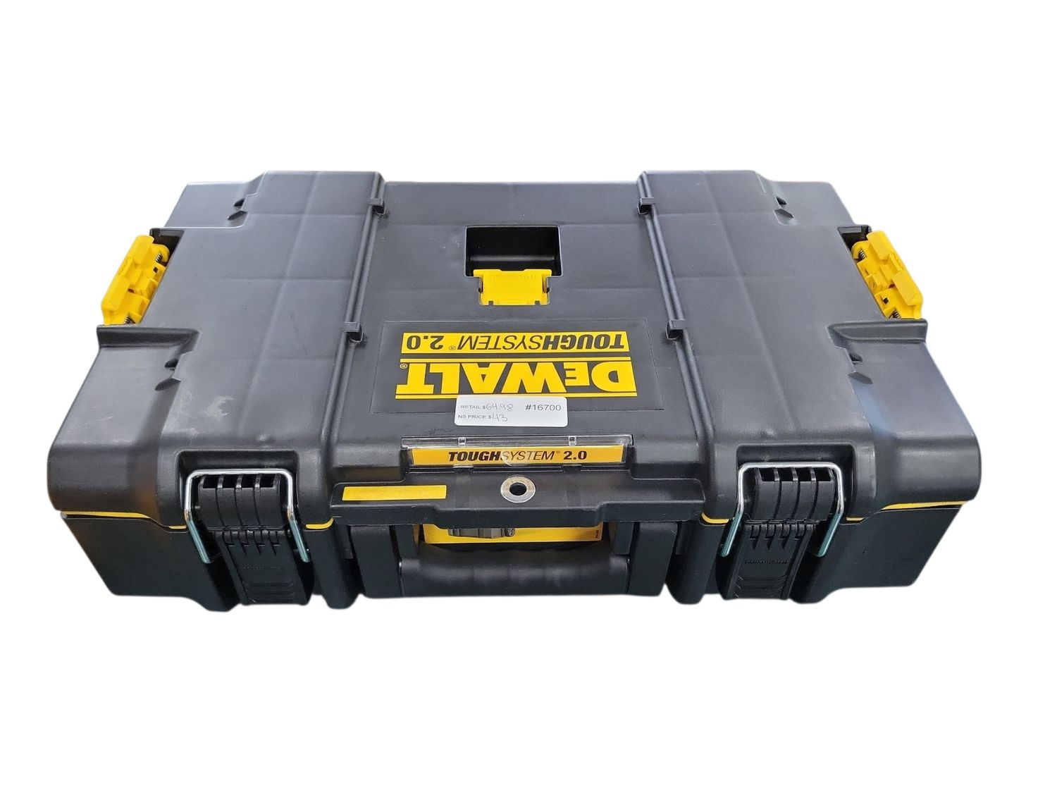DEWALT TOUGHSYSTEM 2.0 22 in. W Small Modular Tool Box DWST08165  .