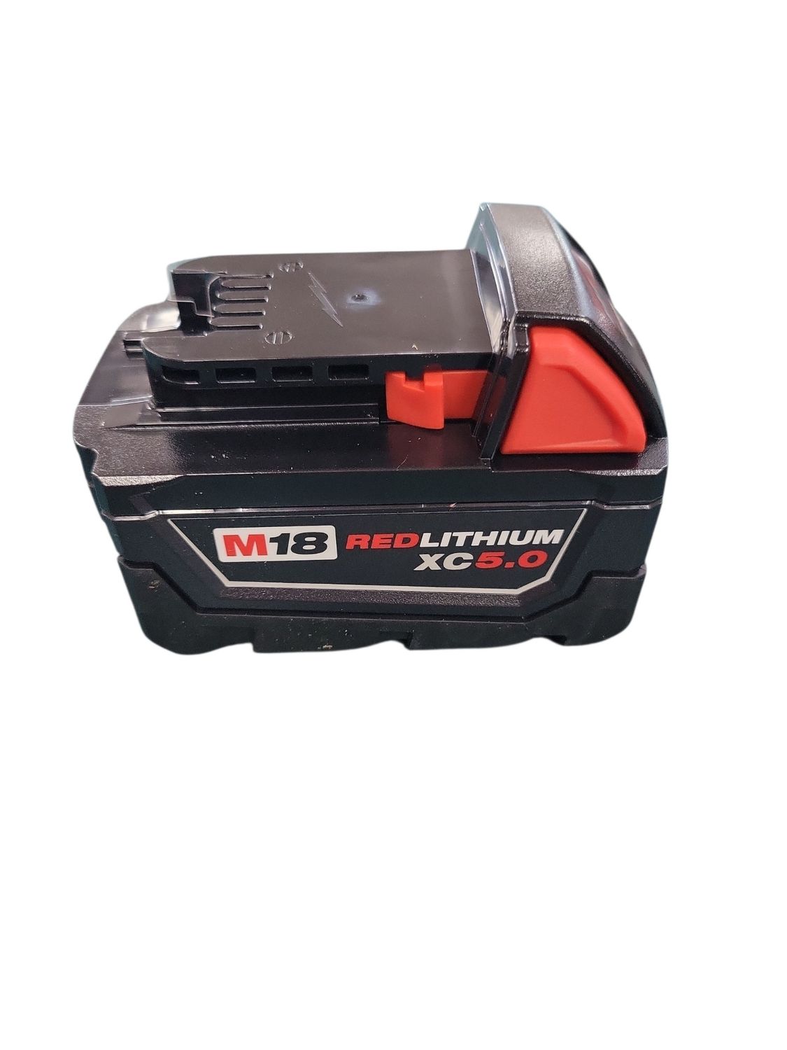 Milwaukee M18 18-Volt 5.0 Ah Lithium-Ion XC Extended Capacity Battery Pack 48-11-1850 ..