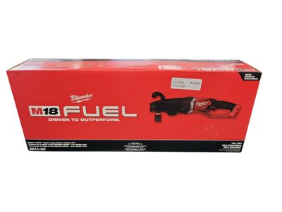 Milwaukee M18 FUEL 18V Lithium-Ion Brushless Cordless GEN 2 SUPER HAWG 7/16 in. Right Angle Drill (Tool-Only) 2811-20 .