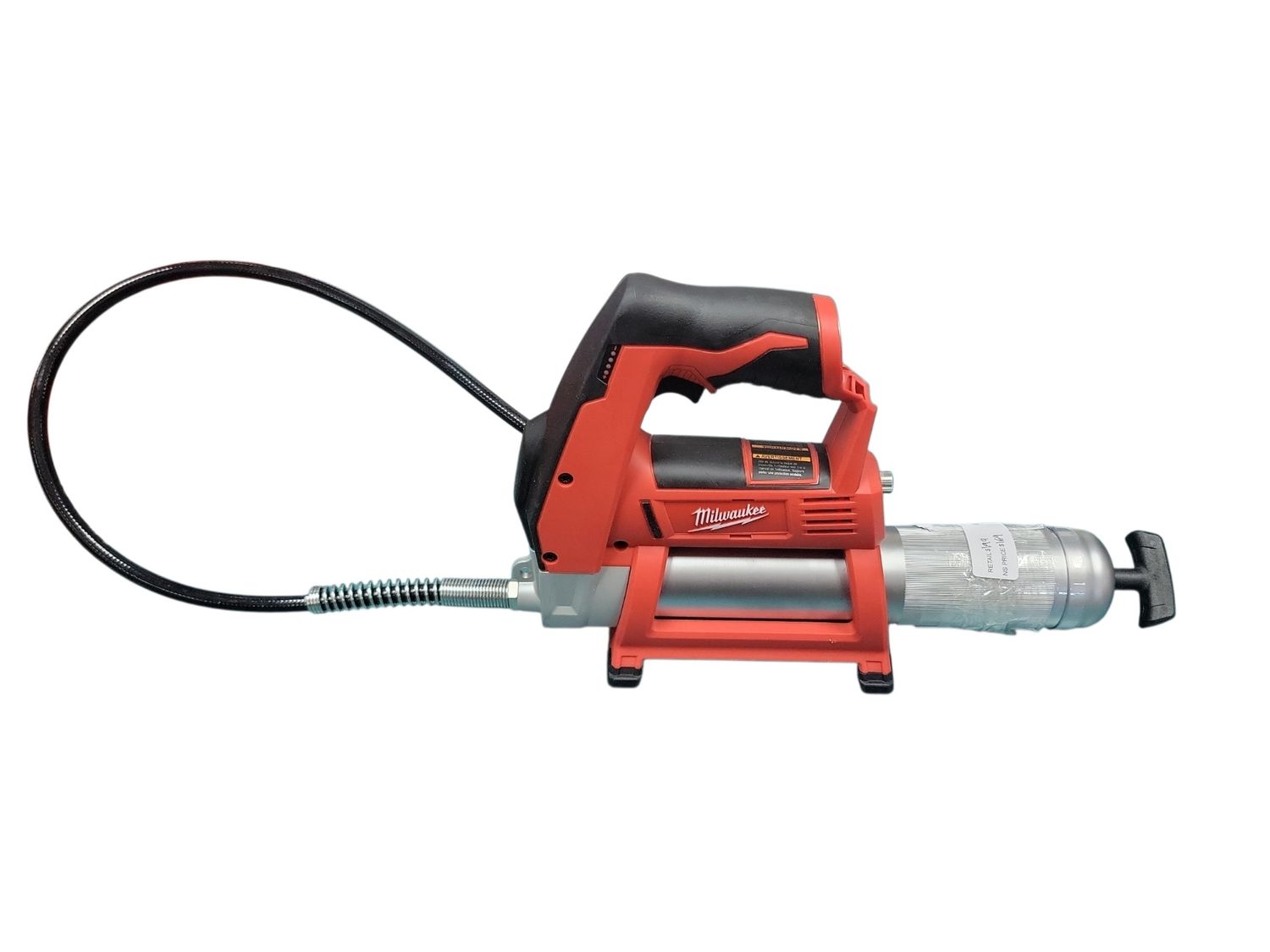 Milwaukee M12 12V Lithium-Ion Cordless Grease Gun (Tool-Only) 2446-20  .