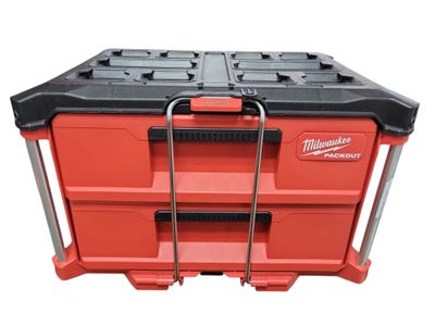Milwaukee PACKOUT 22 in. 2-Drawer Tool Box with Metal Reinforced Corners 48-22-8442     .