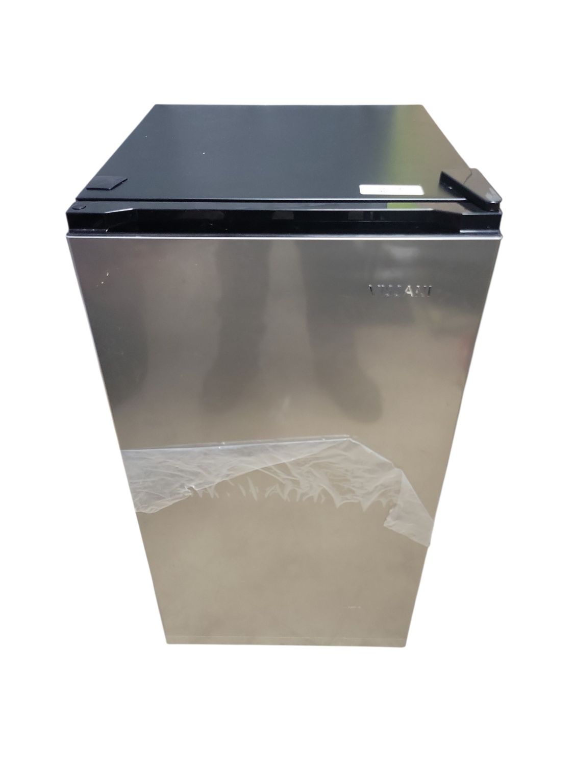 Vissani 3.2 cu. ft. Mini Refrigerator in Stainless Steel, ENERGY STAR HVAR32SE  .