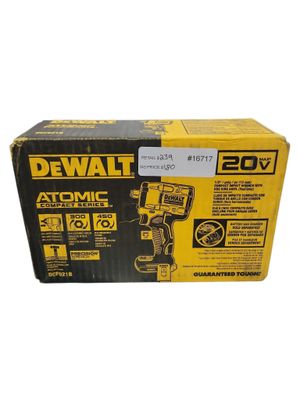 DEWALT ATOMIC 20V MAX Cordless Brushless 1/2 in. Variable Speed Impact Wrench (Tool Only) DCF921B