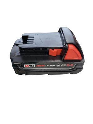 Milwaukee M18 18-Volt 2.0 Ah Lithium-Ion Compact Battery 48-11-1820  .