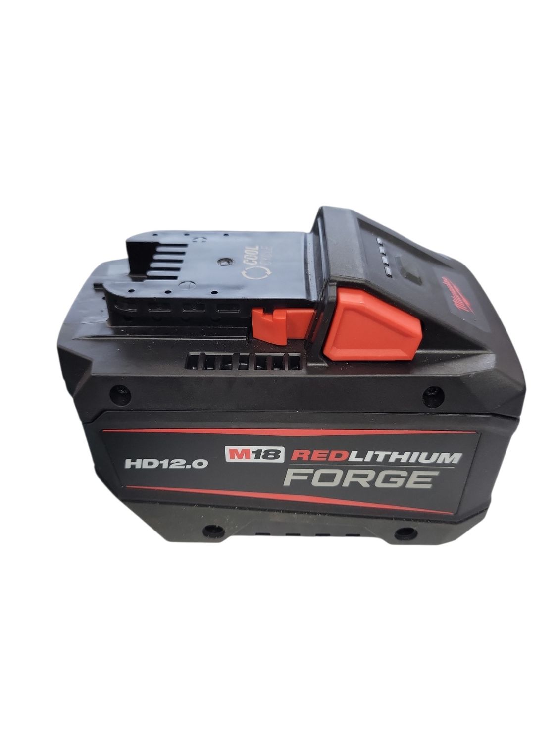 Milwaukee M18 18V Lithium-Ion REDLITHIUM FORGE HD 12.0 Ah Battery Pack 48-11-1813   .