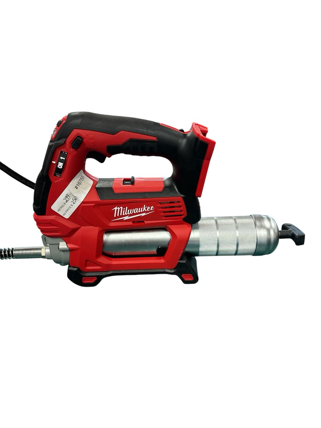Milwaukee M18 18V Lithium-Ion Cordless Grease Gun 2-Speed (Tool-Only) 2646-20  .