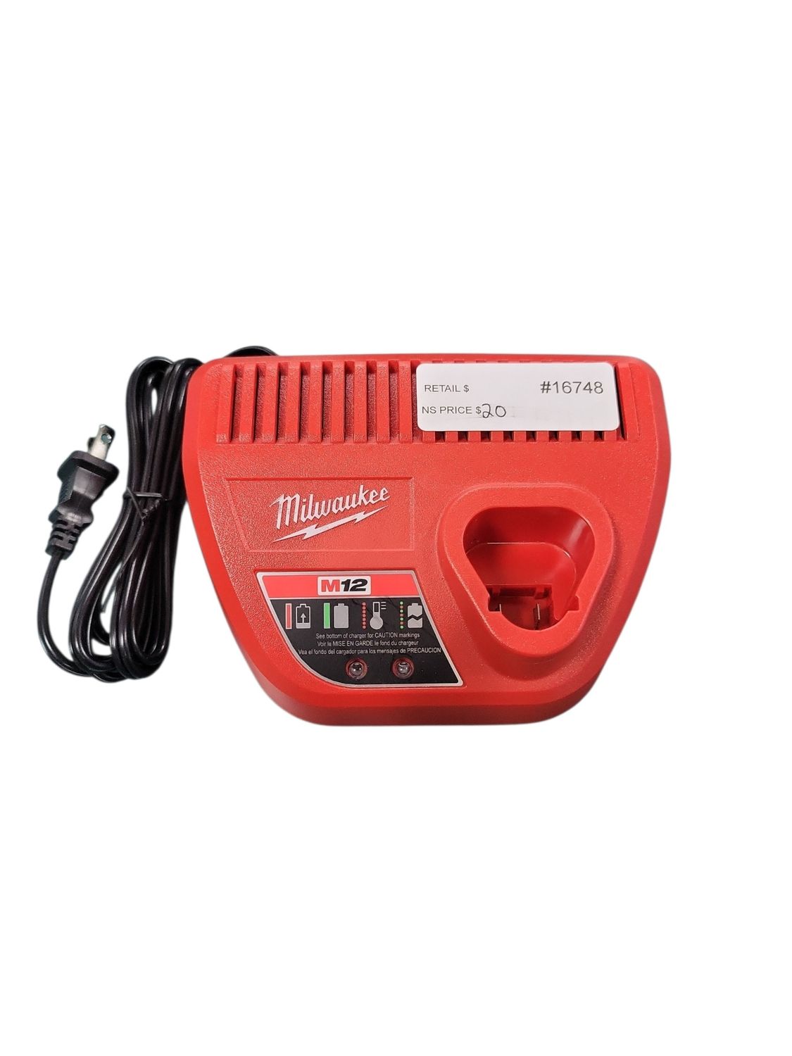 Milwaukee M12 Charger 48-59-2401 ...