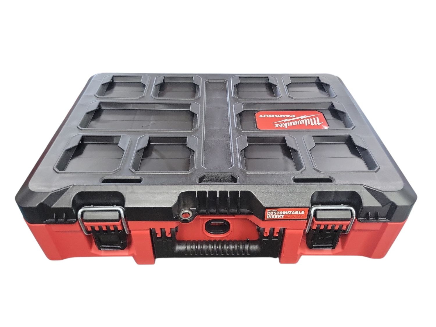 Milwaukee PACKOUT 16 in. Portable Modular Tool-Box Case with Customizable Insert 48-22-8450 .