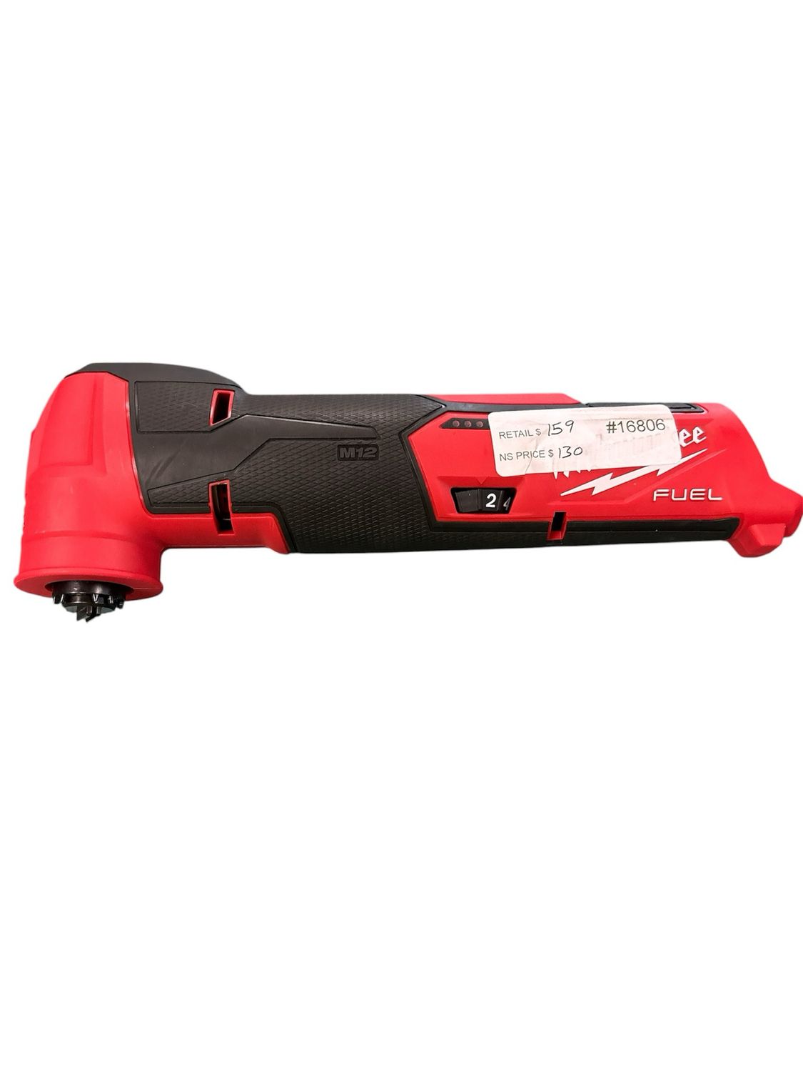 Milwaukee M12 FUEL 12V Lithium-Ion Cordless Oscillating Multi-Tool (Tool-Only) 2526-20   . .