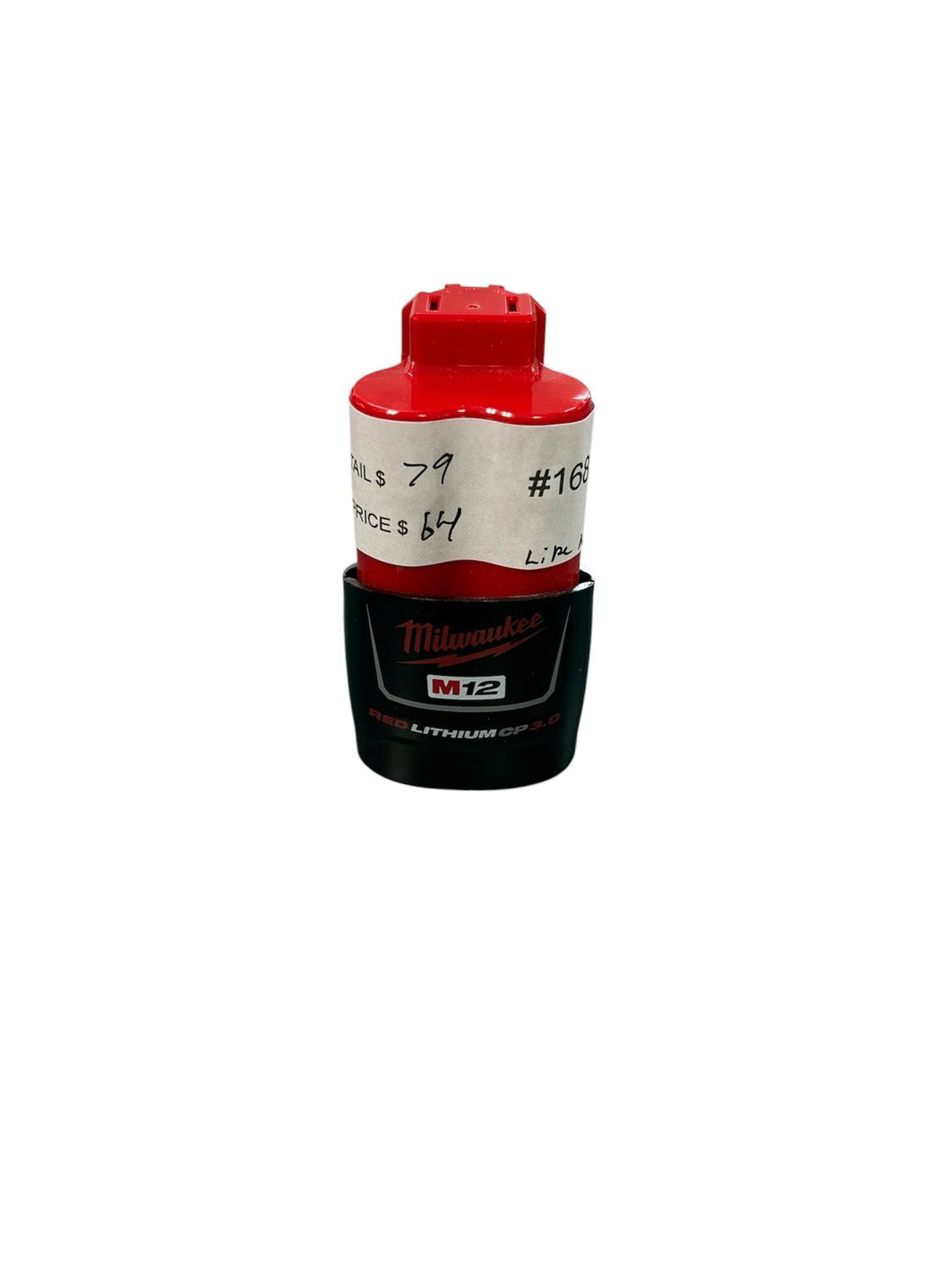 Milwaukee M12 12-Volt 3.0Ah Lithium-Ion Compact Battery Pack 48-11-2430 .