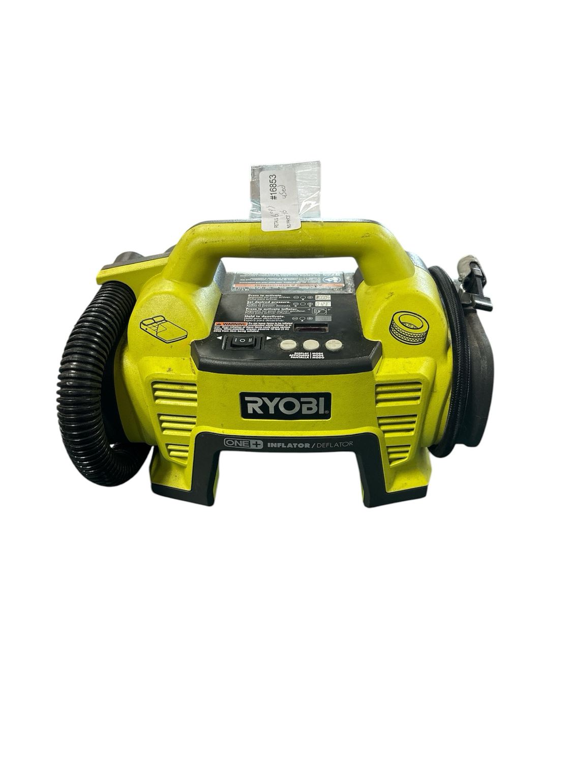 Ryobi 18V Portable Inflator/Deflator P731