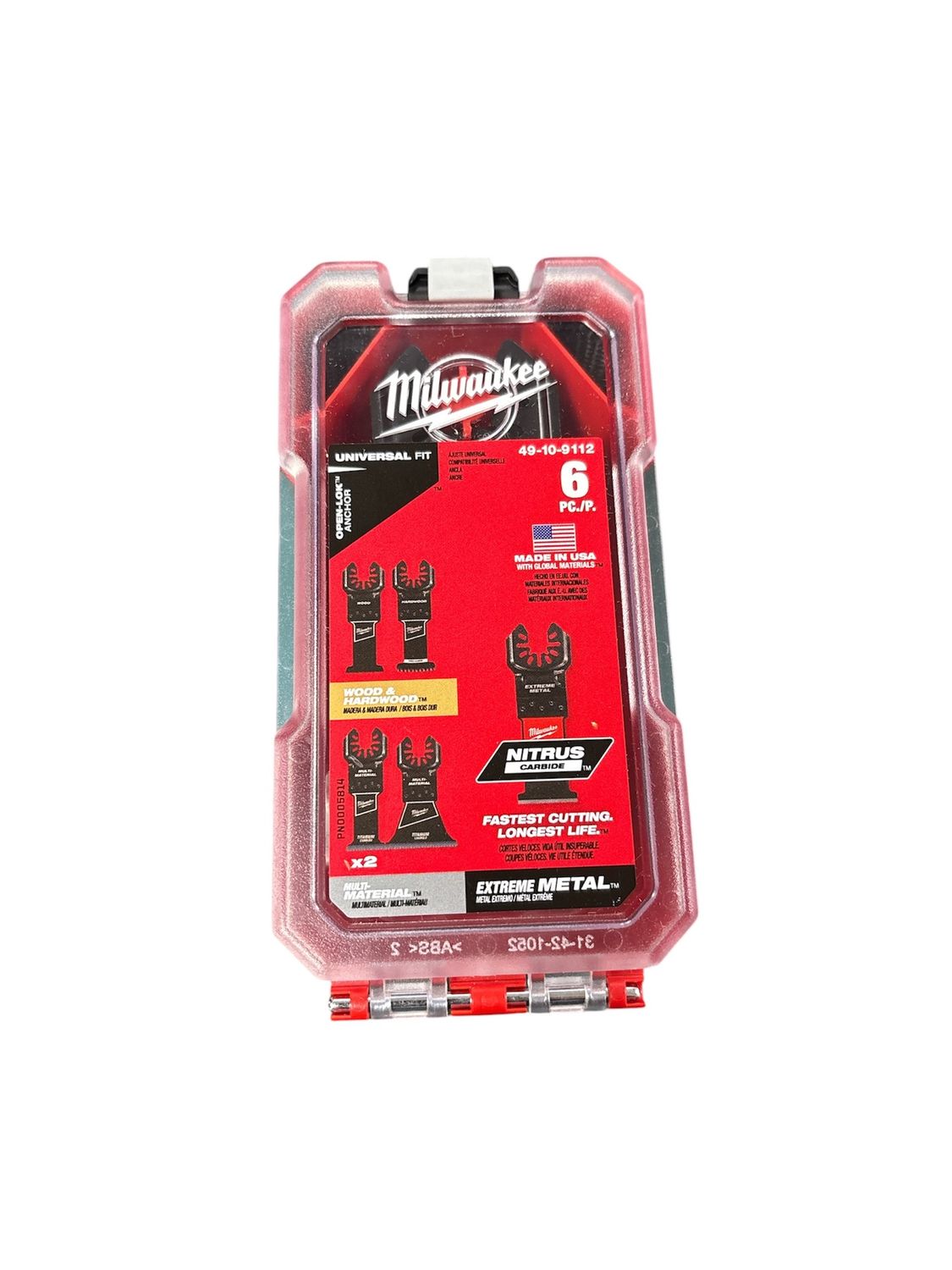 Milwaukee Oscillating Multi-Tool Blade Kit (6-Piece) 49-10-9112