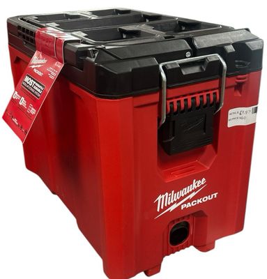 Milwaukee PACKOUT 10 in. Compact Portable Tool Box with Adjustable Dividers and Interior Storage Tray 48-22-8422  .