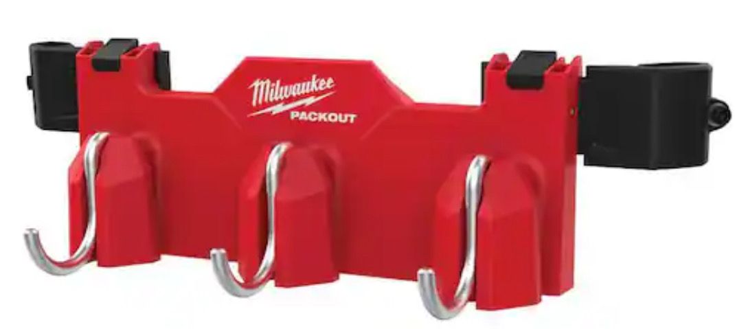 Milwaukee PACKOUT 3-Hook Tool Box Rack Attachment 48-22-8606