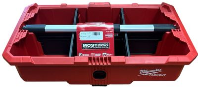 Milwaukee PACKOUT Tool Tray with Quick Adjust Dividers 48-22-8045 .
