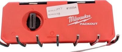 Milwaukee PACKOUT 7-Hook Rack Tool Holder 48-22-8329 . Milwaukee PACKOUT 7-Hook Rack Tool Holder 48-22-8329 .