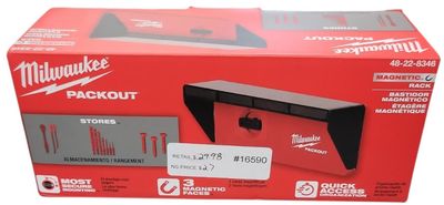 Milwaukee PACKOUT Magnetic Rack Tool Holder 48-22-8346 .