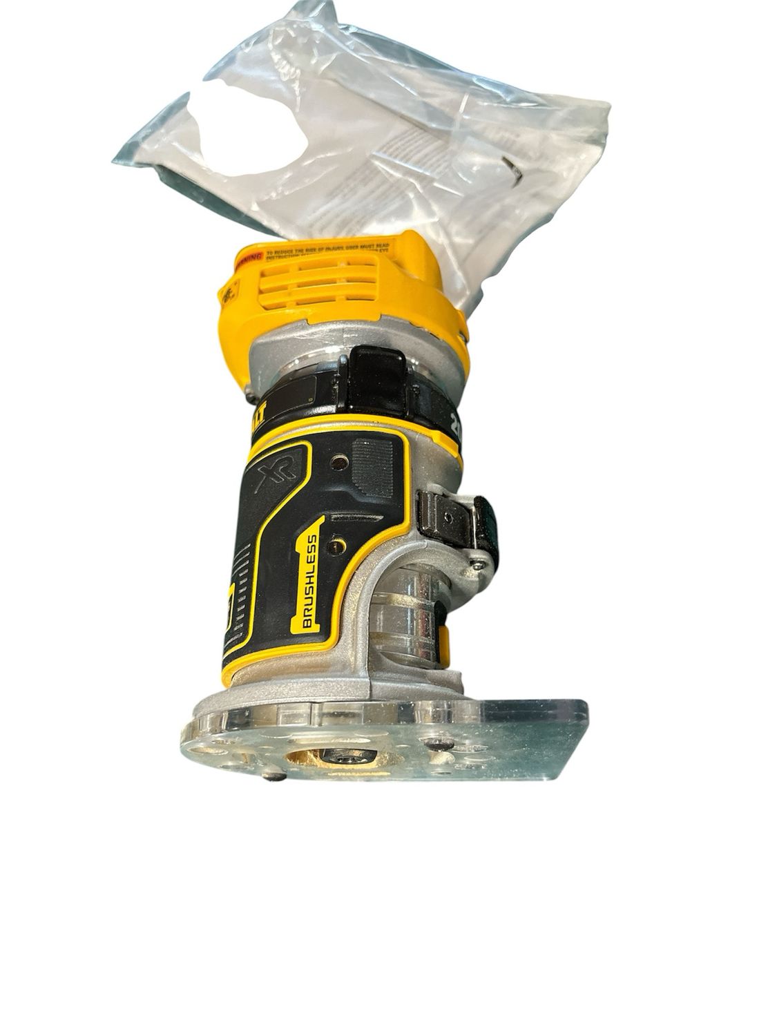 DEWALT 20V MAX XR Cordless Brushless Fixed Base Compact Router (Tool Only) DCW600B USED