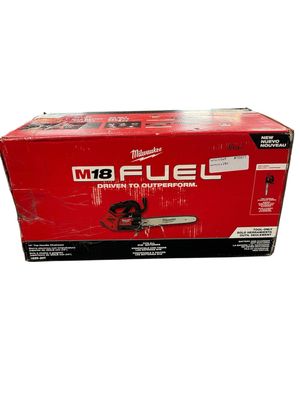 Milwaukee M18 FUEL 14 in. 18V Lithium-Ion Brushless Cordless Battery Top Handle Chainsaw (Tool Only) 2826-20T   .